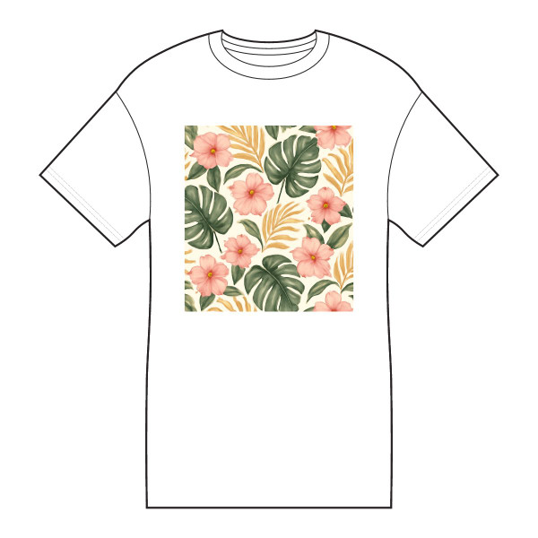 Botanical Bliss Escape - Core Cotton Tee