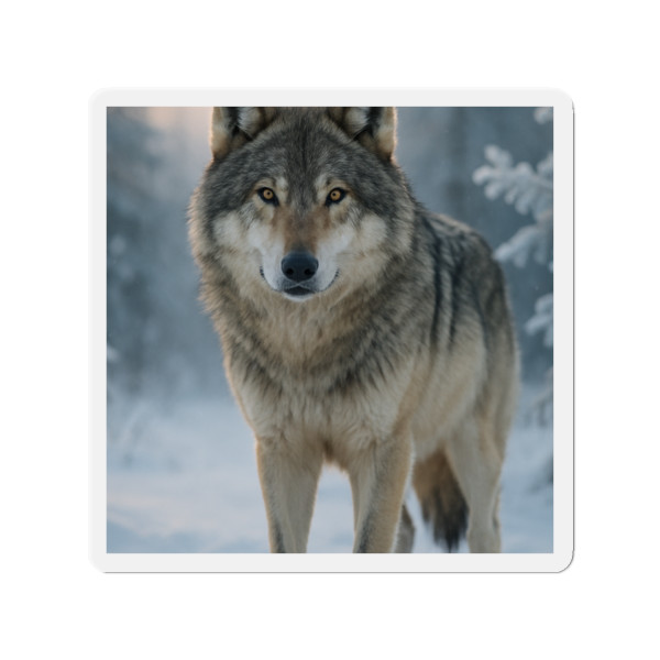 Lone Wolf Vigil - Die-Cut Magnets