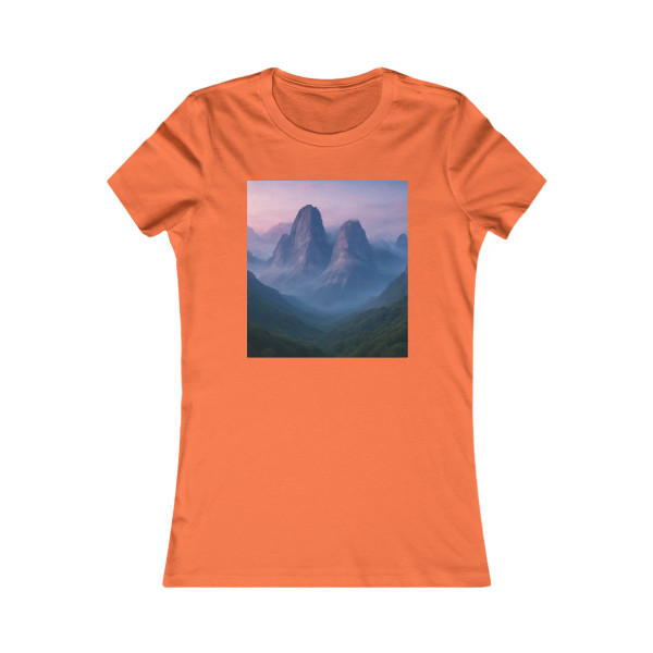 Misty Mountain Morning - Women's Favorite Tee