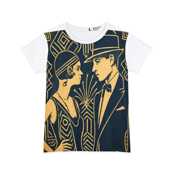 Gatsby Glamour Nights - Women's Short Sleeve Shirt (AOP)