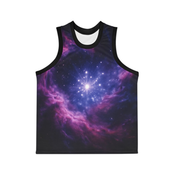 Celestial Harmony Voyage - Unisex Basketball Jersey (AOP)