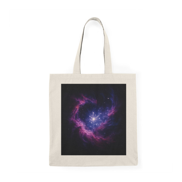 Celestial Harmony Voyage - Natural Tote Bag