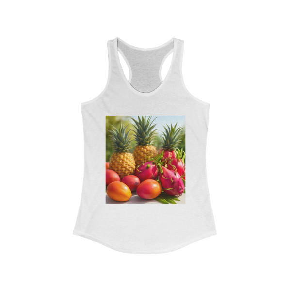 Tropical Fruit Fiesta - Women's Ideal Racerback Tank