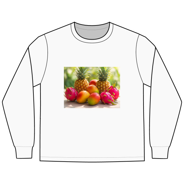 Tropical Fruit Fiesta - Men's Long Sleeve Tee