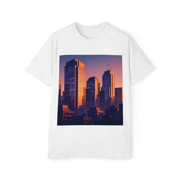Urban Skyline - Men's Raglan T-Shirt
