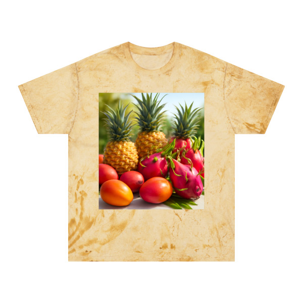 Tropical Fruit Fiesta - Unisex Color Blast T-Shirt