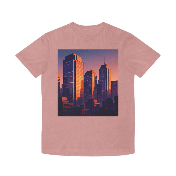 Urban Skyline - Unisex Faded Shirt