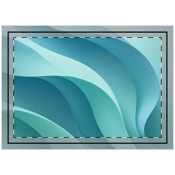 Ethereal Wave Flow - Throw Pillow