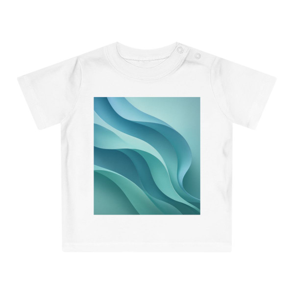 Ethereal Wave Flow - Baby T-Shirt