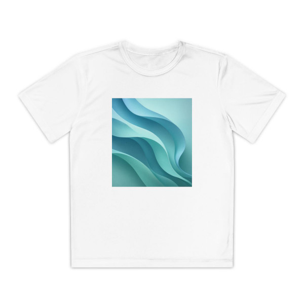 Ethereal Wave Flow - Youth Competitor Tee