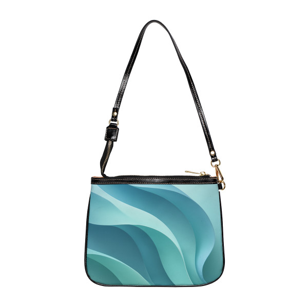 Ethereal Wave Flow - Small Shoulder Bag