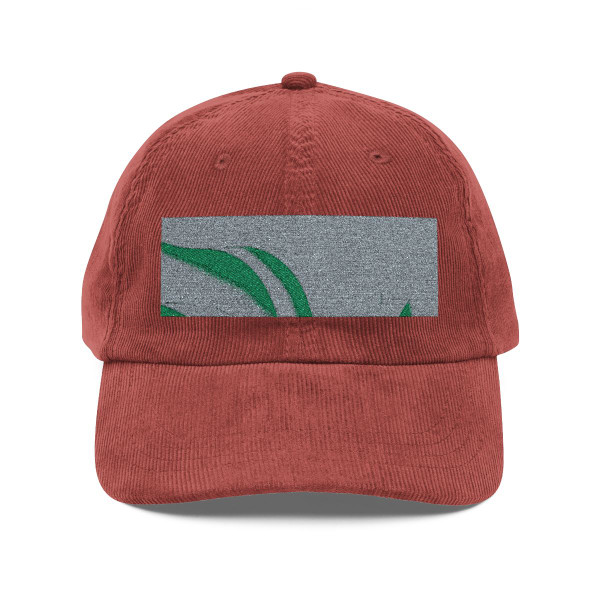Ethereal Wave Flow - Vintage Corduroy Cap (Embroidery)
