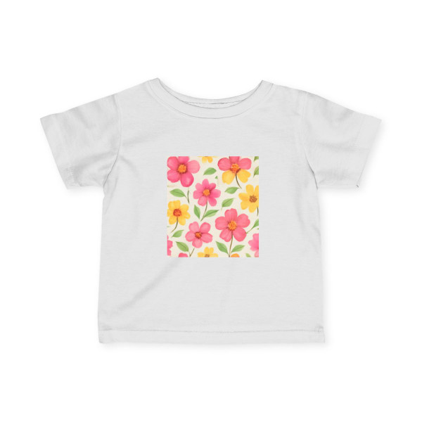 Whimsical Garden Blooms - Infant Fine Jersey Tee