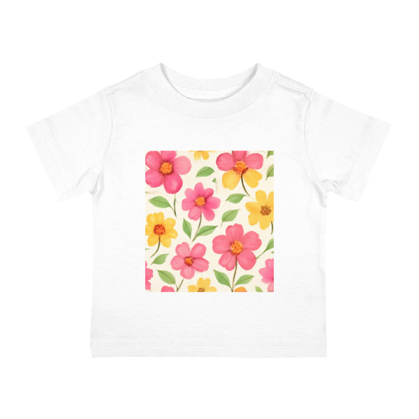 Whimsical Garden Blooms - Infant Cotton Jersey Tee