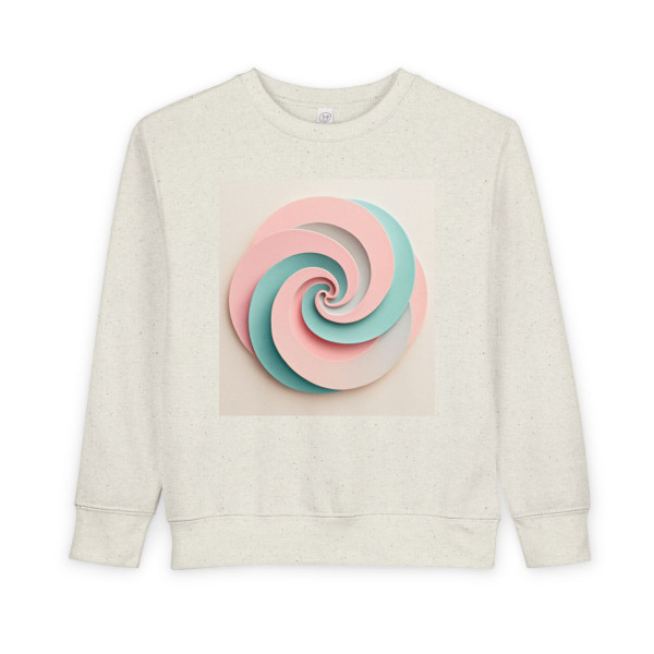 Celestial Spiral Harmony - Toddler Sweatshirt