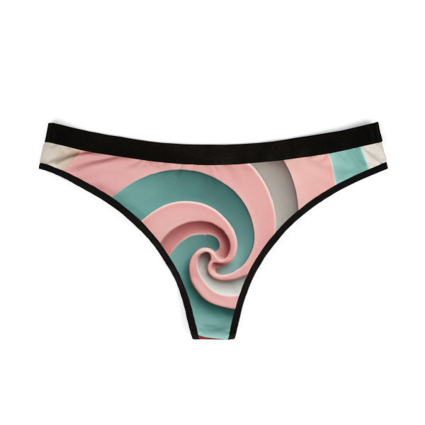 Celestial Spiral Harmony - Women's Thongs (AOP)