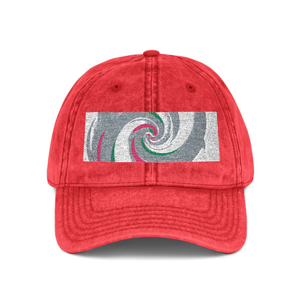 Celestial Spiral Harmony - Vintage Cap (Embroidery)