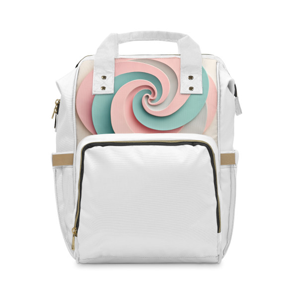 Celestial Spiral Harmony - Multifunctional Diaper Backpack