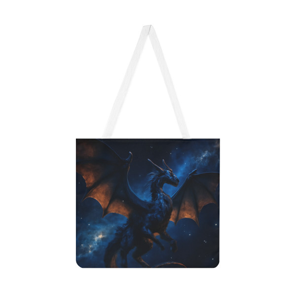 Celestial Flame Wyrm - Shoulder Tote Bag (AOP)