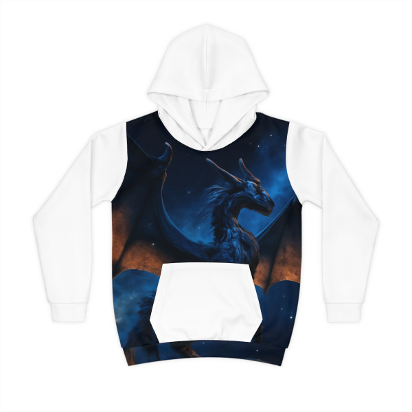 Celestial Flame Wyrm - Children's Hoodie (AOP)