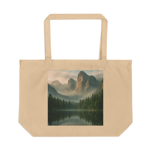 Misty Mountain Retreat - Large Eco Tote