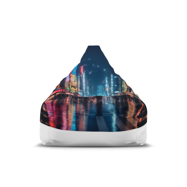 Tokyo Neon Nights - Bean Bag Chair Cover