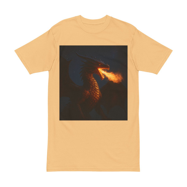 Celestial Flame - Men's Heavyweight Tee Celestial Flame - Men's Heavyweight Tee