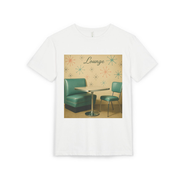Atomic Age Lounge - Unisex Sueded T-Shirt