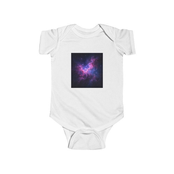 Ethereal Nebula Whispers - Infant Fine Jersey Bodysuit