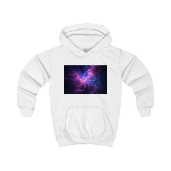 Ethereal Nebula Whispers - Kids Hoodie