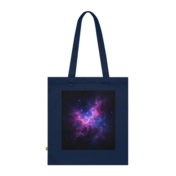 Ethereal Nebula Whispers - Organic Cotton Tote Bag
