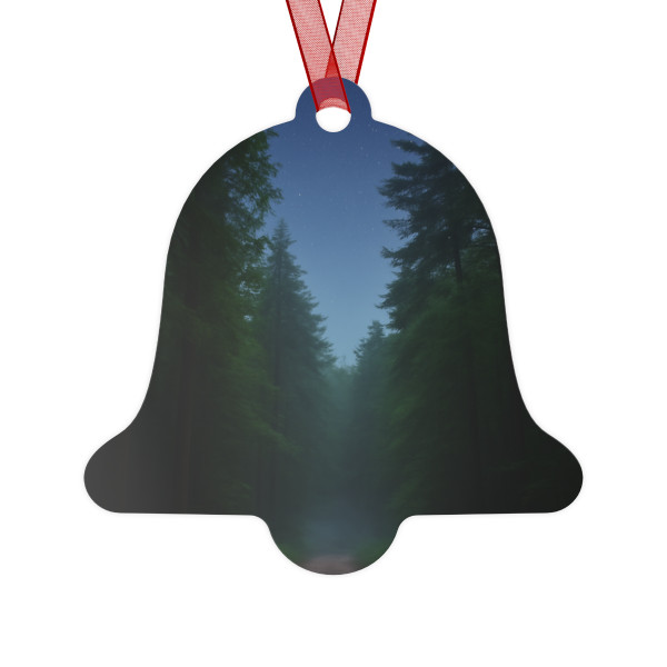 Twilight Forest Whisper - Metal Ornaments