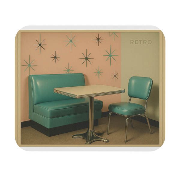 Atomic Age Lounge - Mouse Pad (Rectangle)