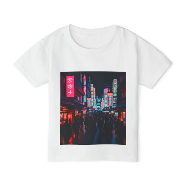 Tokyo Neon Vibes - Heavy Cotton™ Toddler T-shirt
