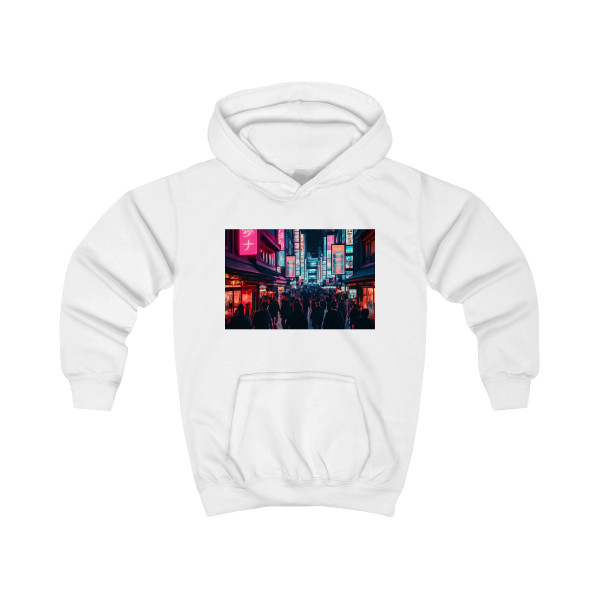 Tokyo Neon Vibes - Kids Hoodie