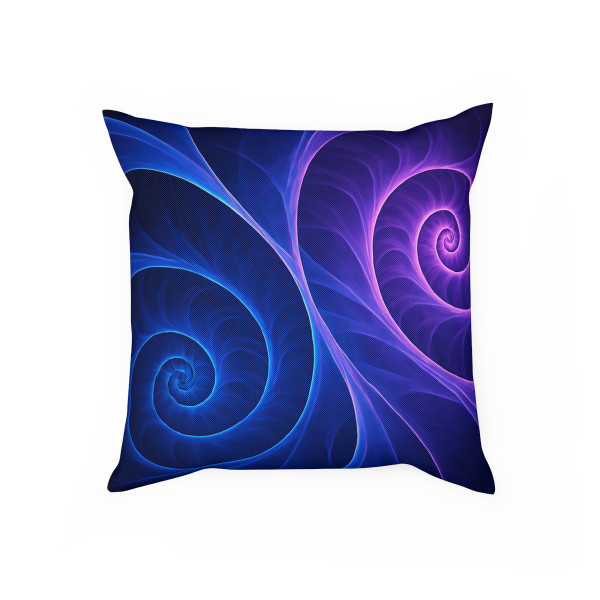 Fractal Wave Fusion - Cushion