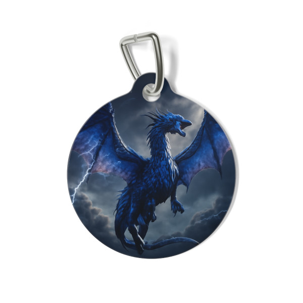 Celestial Storm Wyrm - Pet Tag