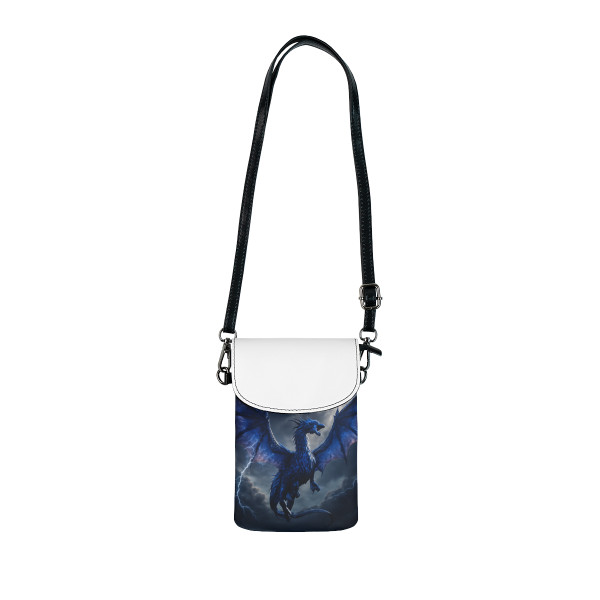 Celestial Storm Wyrm - Small Cell Phone Wallet