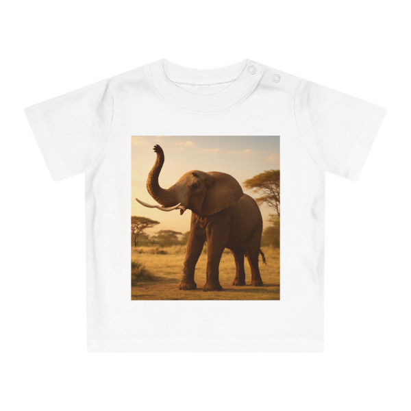 Graceful Elephant Dance - Baby T-Shirt