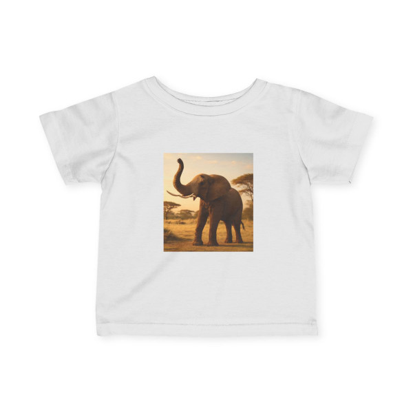 Graceful Elephant Dance - Infant Fine Jersey Tee