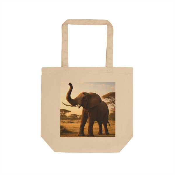 Graceful Elephant Dance - Eco Tote Bag