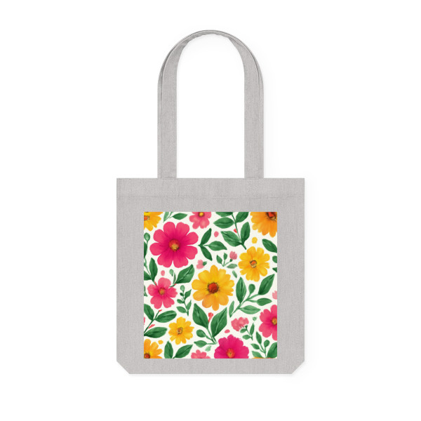 Whimsical Garden Escape - Woven Tote Bag