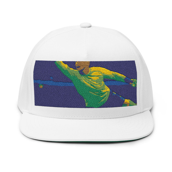 Epic Goalkeeper Save - Flat Bill Cap (Embroidery)
