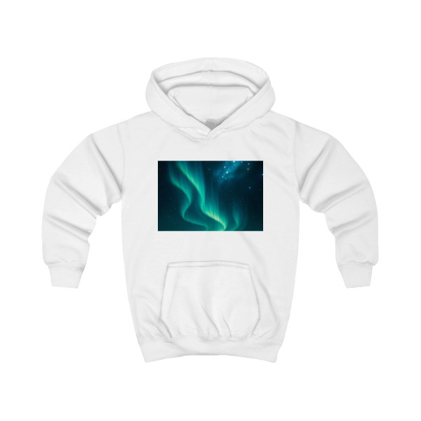 Galactic Aurora Waves - Kids Hoodie