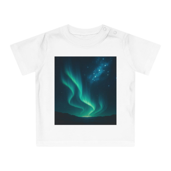 Galactic Aurora Waves - Baby T-Shirt