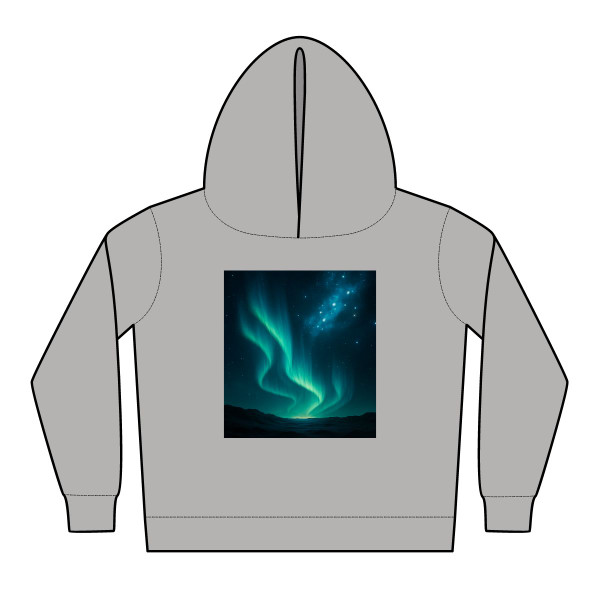 Galactic Aurora Waves - Toddler Pullover Fleece Hoodies