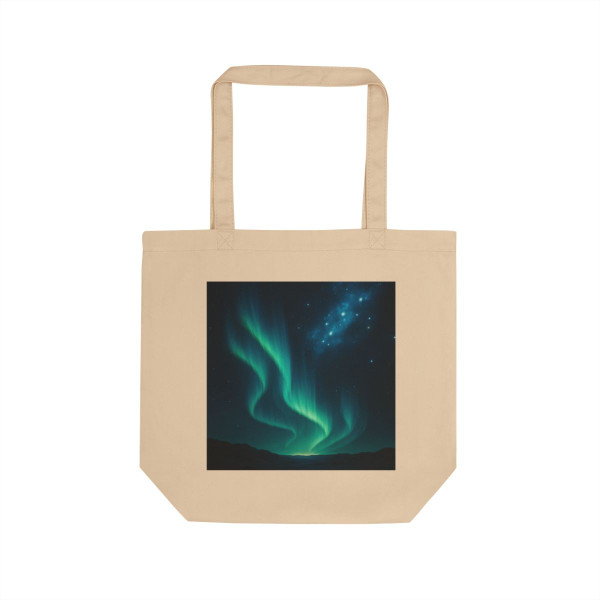 Galactic Aurora Waves - Eco Tote Bag