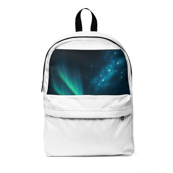 Galactic Aurora Waves - Unisex Classic Backpack
