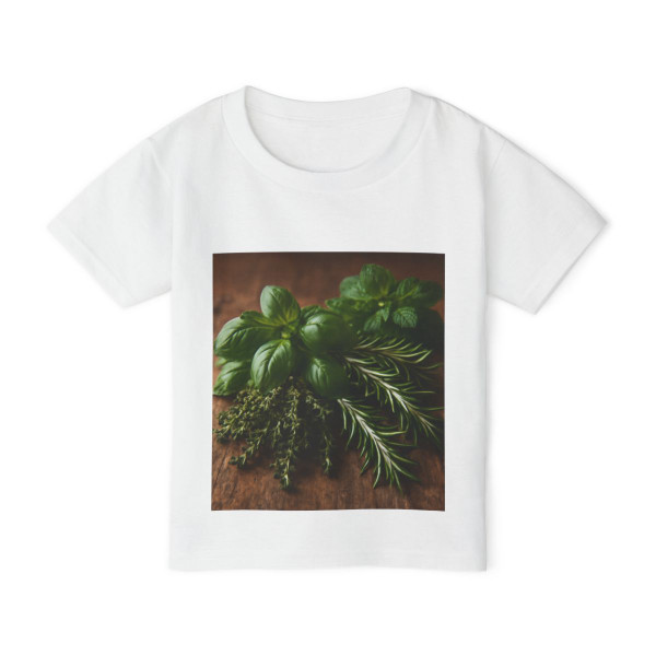 Garden Herb Symphony - Heavy Cotton™ Toddler T-shirt
