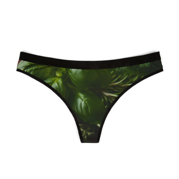 Garden Herb Symphony - Women's Thongs (AOP)